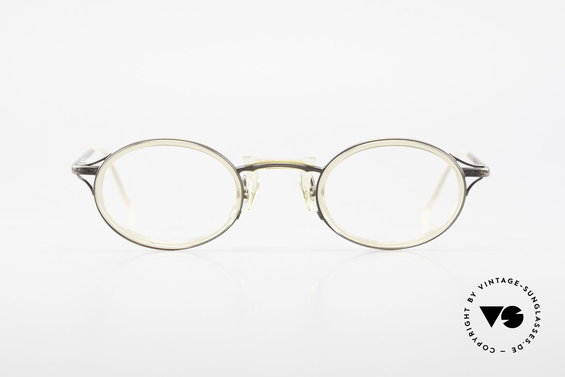 Freudenhaus Andua Oval Designer Glasses 90's, vintage designer glasses by FREUDENHAUS, Munich, Made for Men and Women
