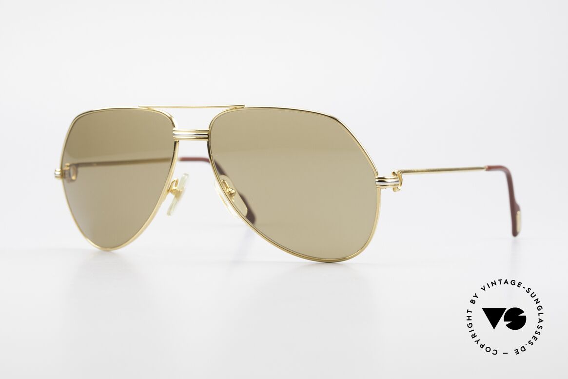 Cartier Vendome LC - L Original Cartier Mineral Lenses, Vendome = the most famous eyewear design by CARTIER, Made for Men