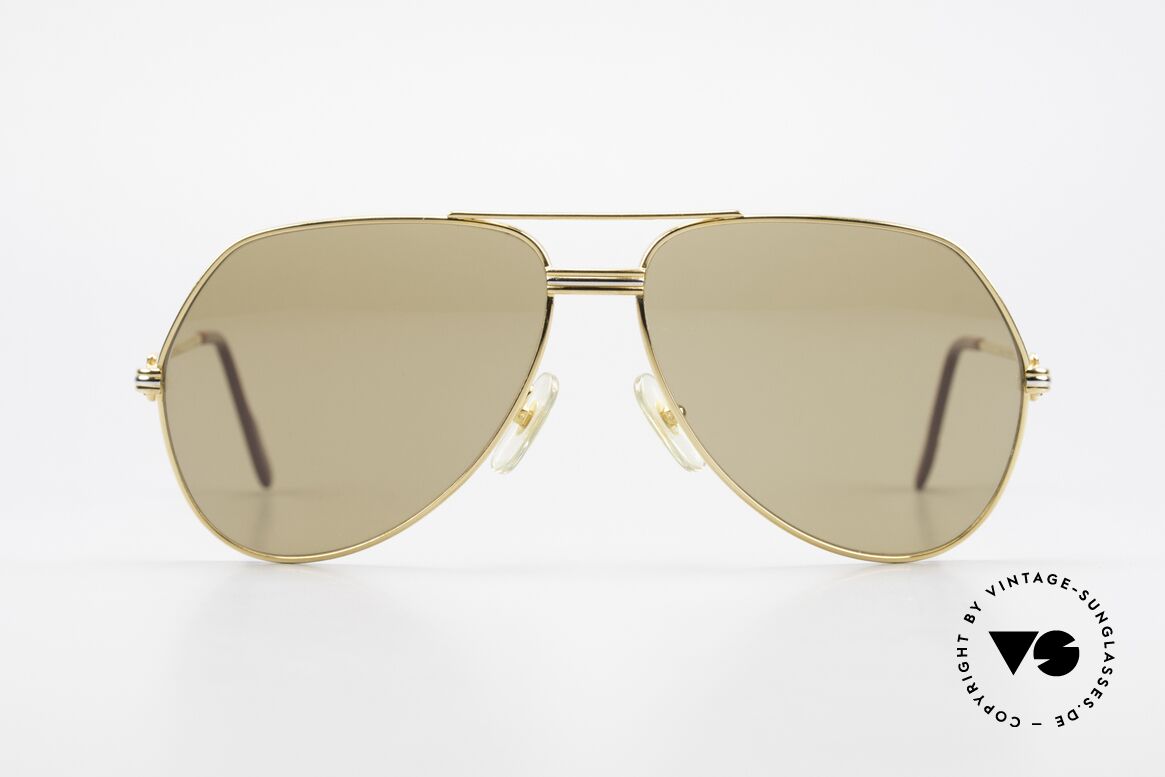 Cartier Vendome LC - L Original Cartier Mineral Lenses, mod. "Vendome" was launched in 1983 & made till 1997, Made for Men