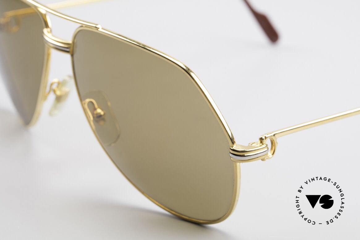 Cartier Vendome LC - L Original Cartier Mineral Lenses, orig. Cartier sun lenses with the HIDDEN Cartier LOGO, Made for Men