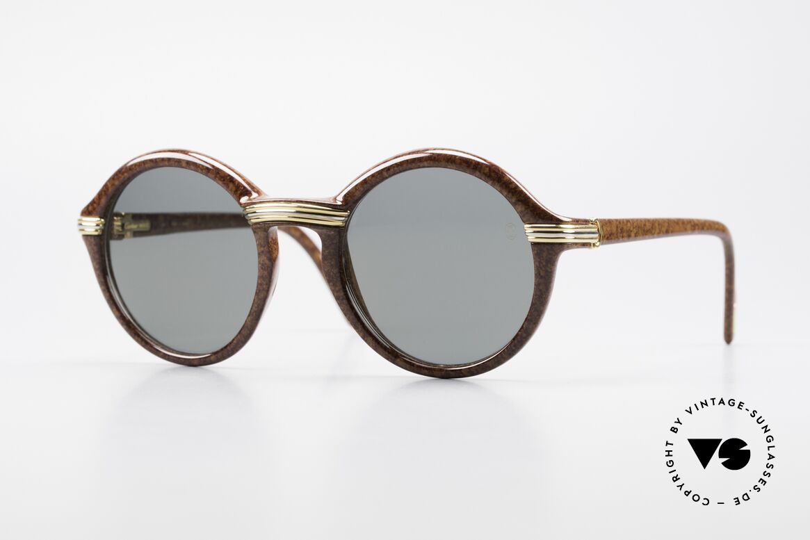 Cartier Cabriolet - L Ultra Rare 52mm L Size, luxury CARTIER shades of the Composite Series; 1991, Made for Men and Women Cartier Cabriolet - L Ultra Rare 52mm L Size, luxury CARTIER shades of the Composite Series; 1991, Made for Men and Women