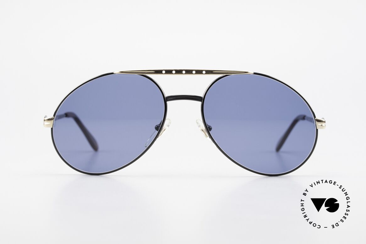 Bugatti 02927 Large 80's Sunglasses For Men, very elegant Bugatti vintage 80's designer sunglasses, Made for Men