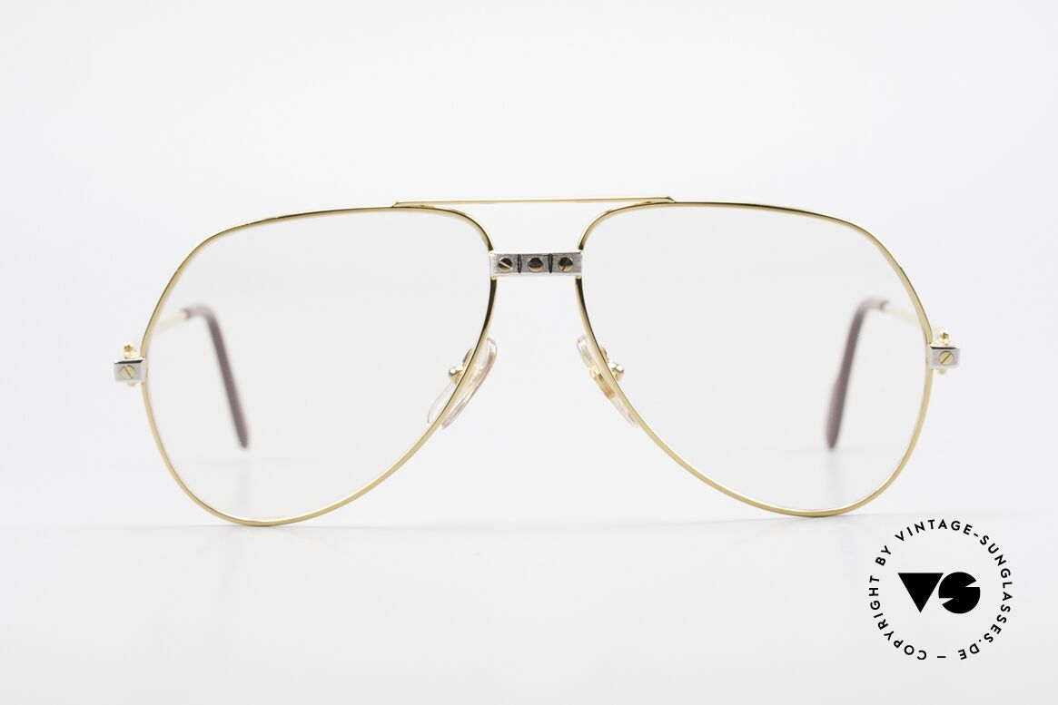 Cartier Vendome Santos - M Changeable Cartier Lenses, mod. "Vendome" was launched in 1983 & made till 1997, Made for Men