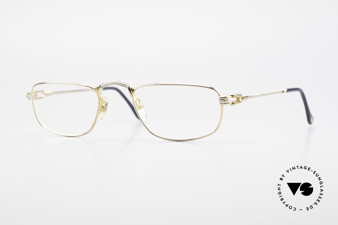 Fred Demi Lune Half Moon Reading Glasses, vintage reading glasses by Fred, Paris from the 1990's, Made for Men and Women