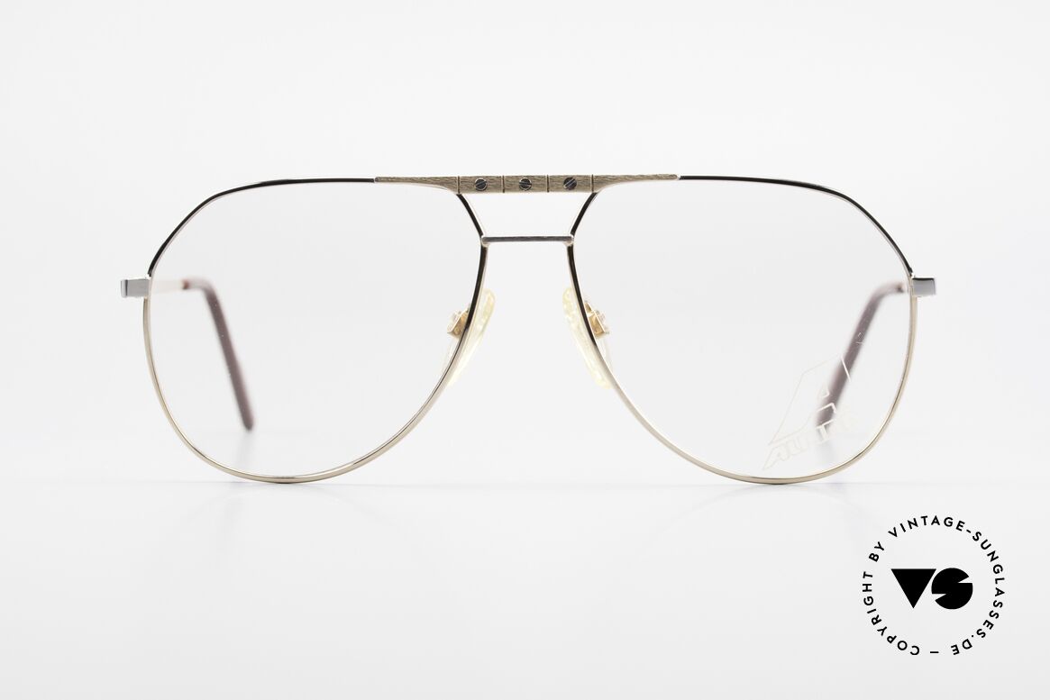 Alpina FM27 Classic Aviator Eyeglasses 80s, classic VINTAGE aviator eyeglass-frame by ALPINA, Made for Men
