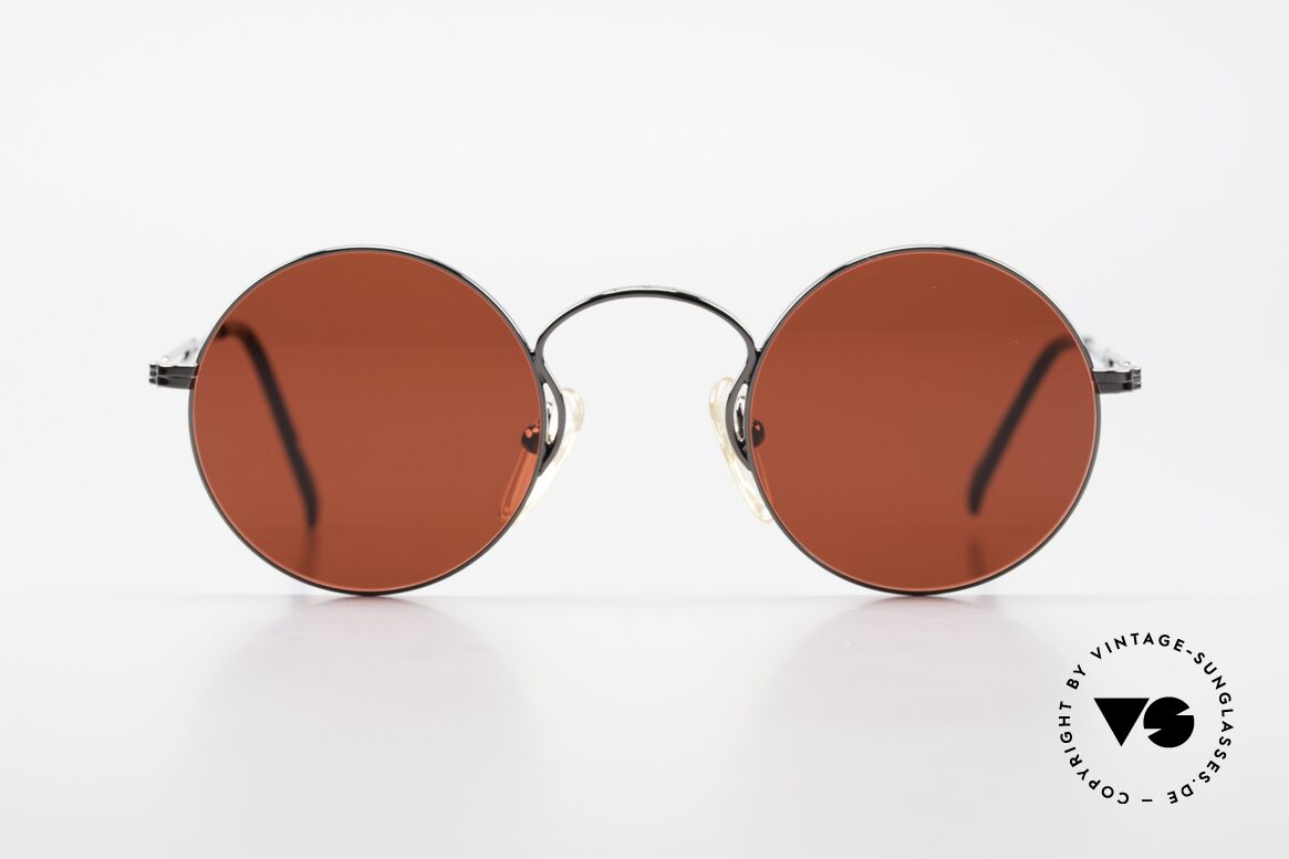 Jean Paul Gaultier 55-0172 Round 90's JPG Sunglasses, designer sunglasses by Jean Paul Gaultier from 1994, Made for Men and Women