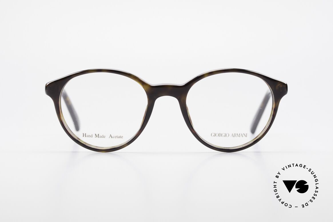 Giorgio Armani 467 Unisex Panto Eyeglass-Frame, classic, timeless, elegant = characteristic of GA, Made for Men and Women