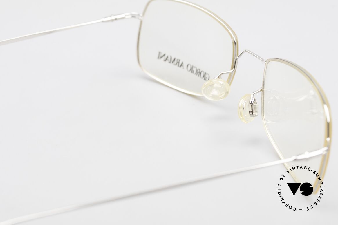 Giorgio Armani 1091 Small Wire Glasses Unisex, Size: small, Made for Men and Women