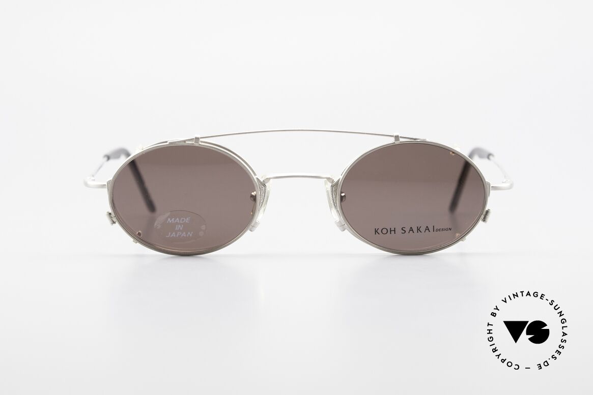 Koh Sakai KS9711 Small Oval Glasses Clip On, Koh Sakai, BADA and OKIO have been one distribution, Made for Men and Women
