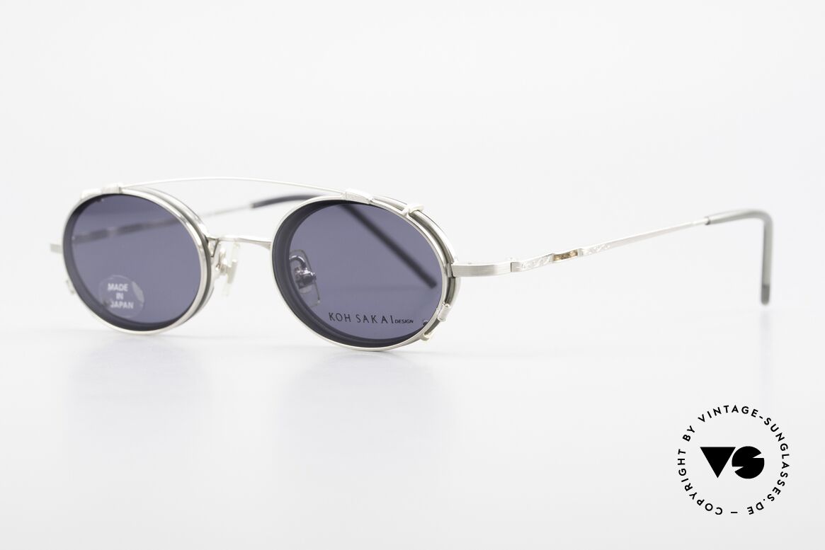 Koh Sakai KS9831 Oval 90's Frame Made in Japan, designed in Los Angeles and produced in Sabae (Japan), Made for Men