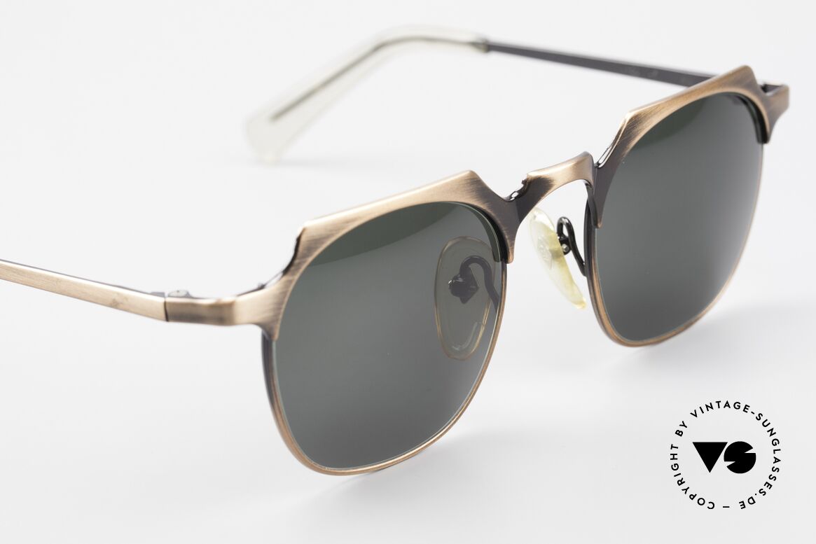 Jean Paul Gaultier 57-0171 Square Panto Sunglasses 90's, new old stock (like all our old JPG designer shades), Made for Men