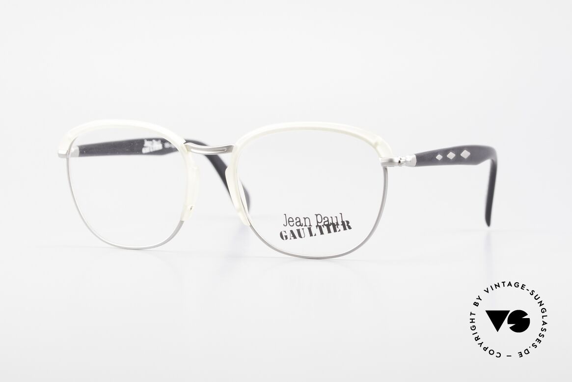 Jean Paul Gaultier 55-1273 Old Vintage 90's Specs JPG, 90's vintage Gaultier designer eyeglass-frame, Made for Men and Women