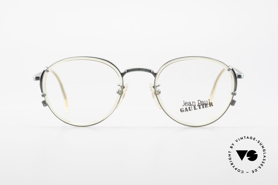 Jean Paul Gaultier 55-3271 Panto 90's Designer Glasses, vintage Jean Paul Gaultier eyeglasses, made in Japan, Made for Men and Women