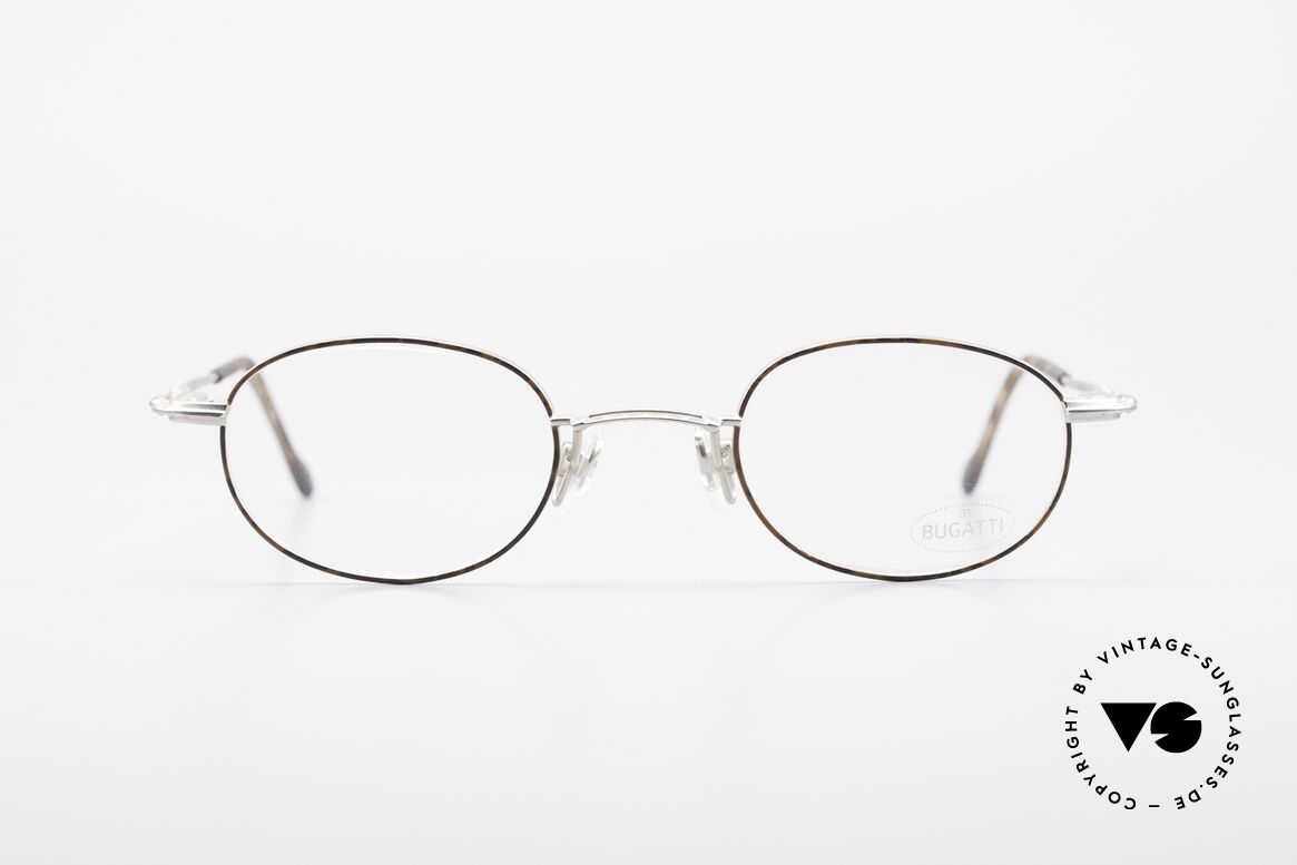 Bugatti 23547 Rare 90's Titanium Eyeglasses, high-end craftsmanship & materials (titanium temples), Made for Men and Women