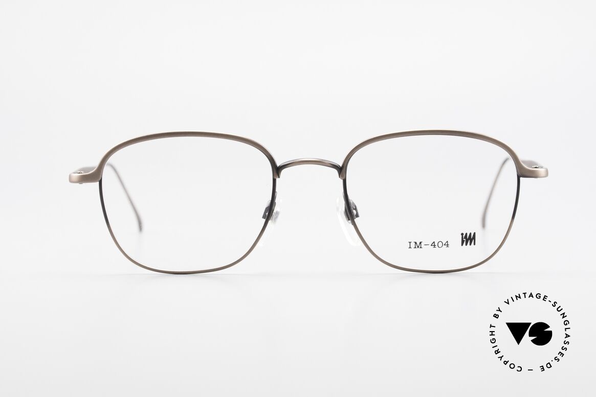 Miyake Design Studio IM404 Connoisseur Eyeglasses 90's, true INSIDER eyeglasses without big branding, Made for Men and Women