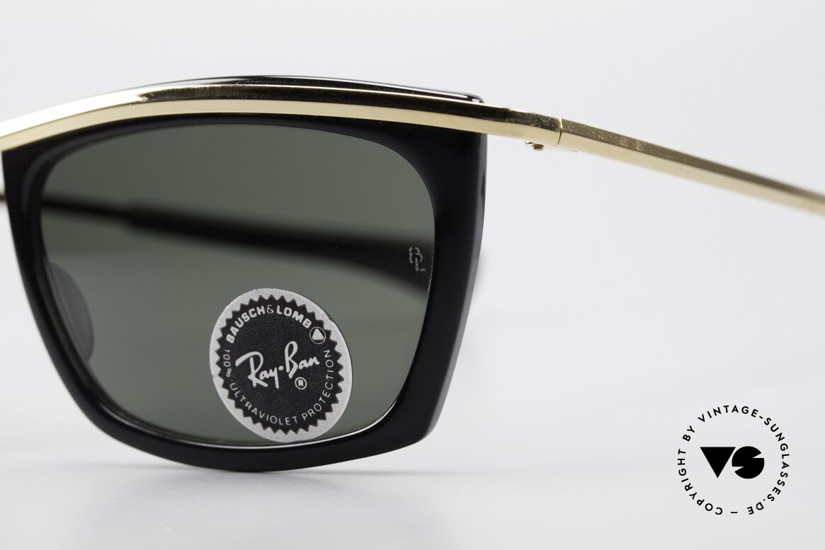 Ray Ban Olympian II Sunglasses Square 1980's, unworn (like all our vintage RAY-BAN sunglasses), Made for Men and Women