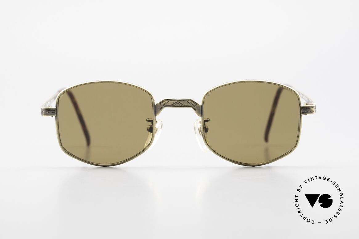 Beau Monde Dover Old 90's Insider Sunglasses, interesting old vintage glasses of the late 80s/early 90s, Made for Men and Women