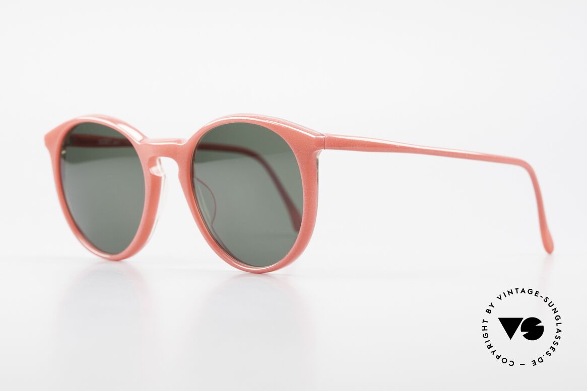 Alain Mikli 901 / 086 Red Pearl Panto Sunglasses, interesting frame color = shines like a red pearl, Made for Men and Women