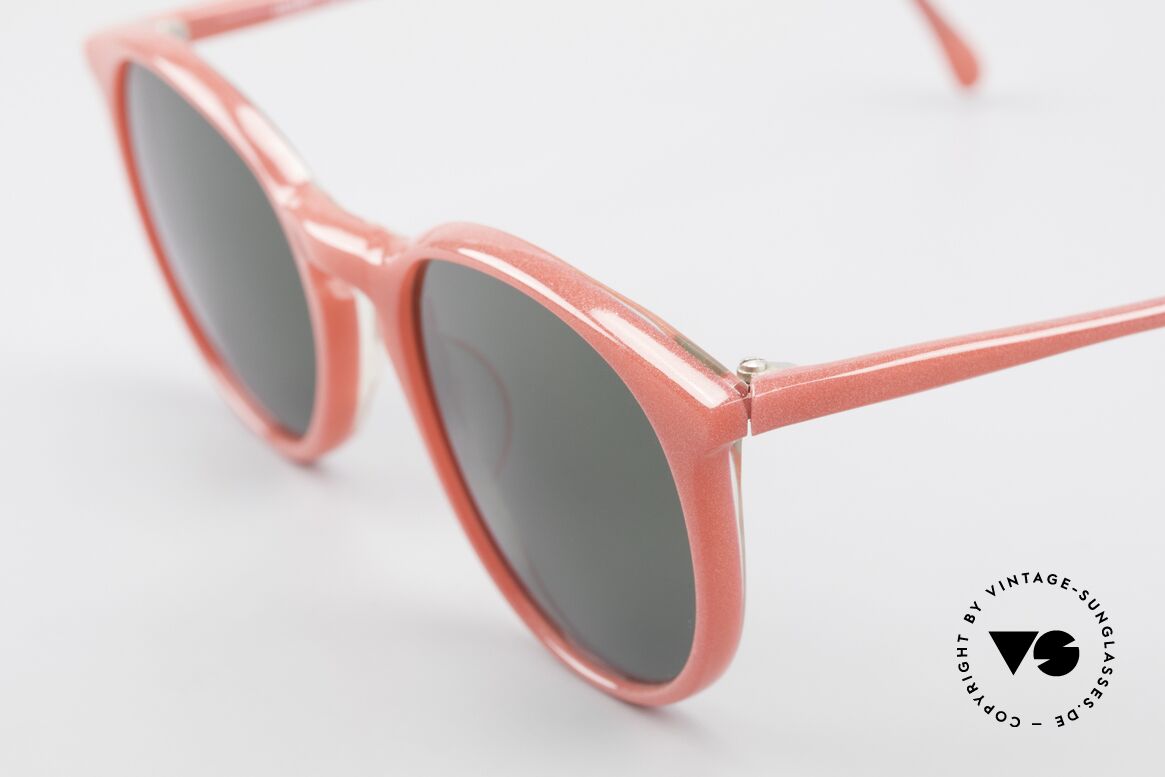 Alain Mikli 901 / 086 Red Pearl Panto Sunglasses, handmade quality and 125mm width = S - M size!, Made for Men and Women