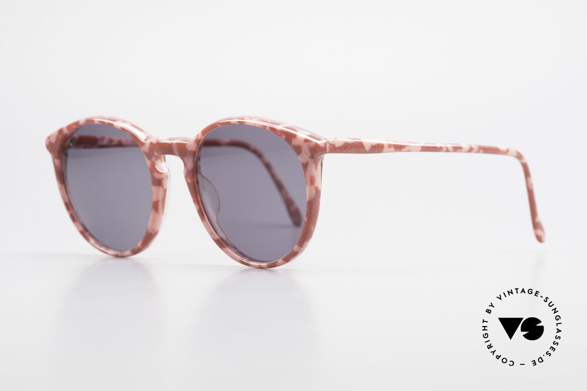 Alain Mikli 901 / 172 Panto Shades Red Pink Marbled, terrific frame pattern: ruby-colored/pink marbled, Made for Women