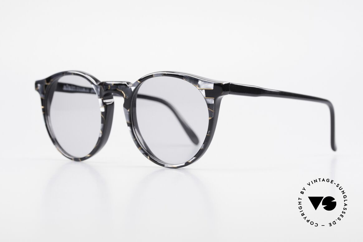 Alain Mikli 034 / 889 Panto Designer Shades 80's, inspired by the 1960's 'Tart Optical Arnel' frames, Made for Men and Women