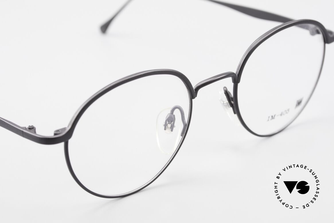 Miyake Design Studio IM403 Connoisseur Panto Glasses 90's, unworn 90's single item; NO RETRO eyeglasses!, Made for Men and Women
