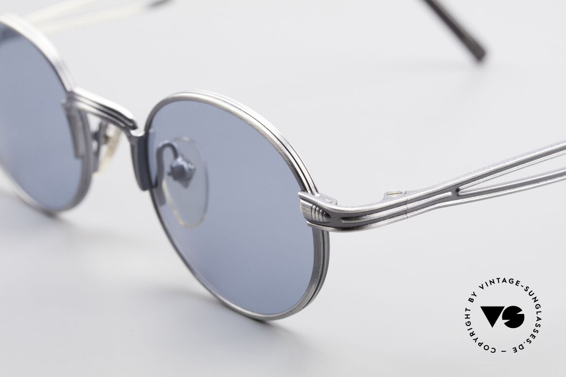 Jean Paul Gaultier 55-7107 Small Round Vintage Shades, unworn (like all our vintage GAULTIER sunglasses), Made for Men and Women