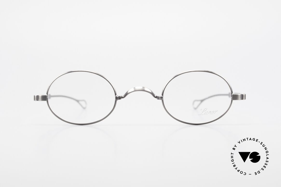 Lunor Oval T-22 Titanium Vintage Eyeglasses, LUNOR: shortcut for French "Lunette d'Or" (gold glasses), Made for Men and Women