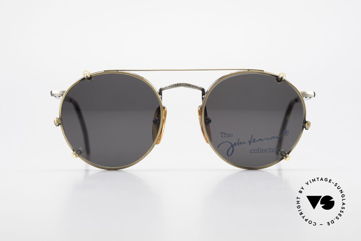 John Lennon - Imagine Panto Glasses With Clip On, vintage glasses of the original 'John Lennon Collection', Made for Men and Women