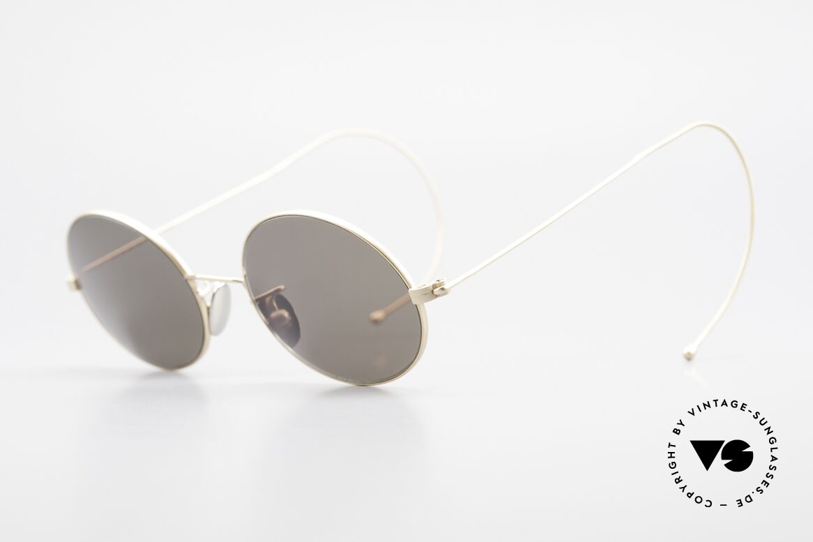 Cutler And Gross 0410 Oval Frame With Sports Temples, stylish & distinctive in absence of an ostentatious logo, Made for Men and Women