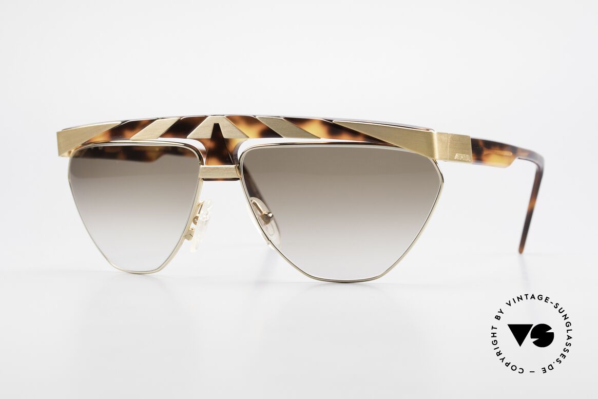 Alpina G84 80's Sunglasses Gold Plated, vintage model from the 'Genesis Project' by Alpina, Made for Men and Women
