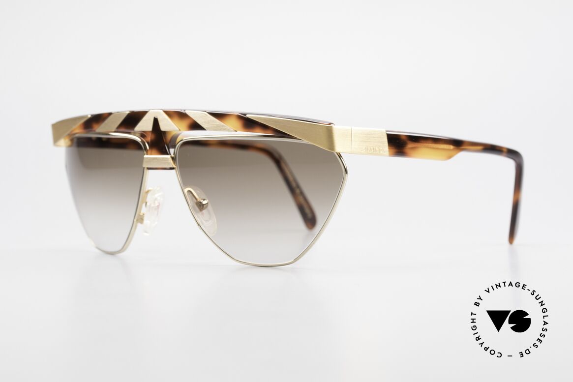 Alpina G84 80's Sunglasses Gold Plated, rare original from the 80's (handmade in W.Germany), Made for Men and Women