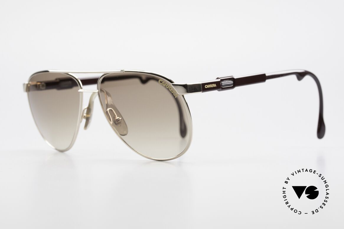 Carrera 5348 80's Vario Sports Sunglasses, variable temple length, due to Carrera Vario System, Made for Men and Women