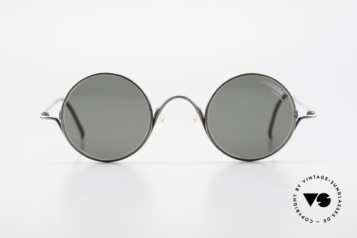 Carrera 5566 Round Vintage Sunglasses 90s, small round Carrera vintage sunglasses from the 90's, Made for Men and Women
