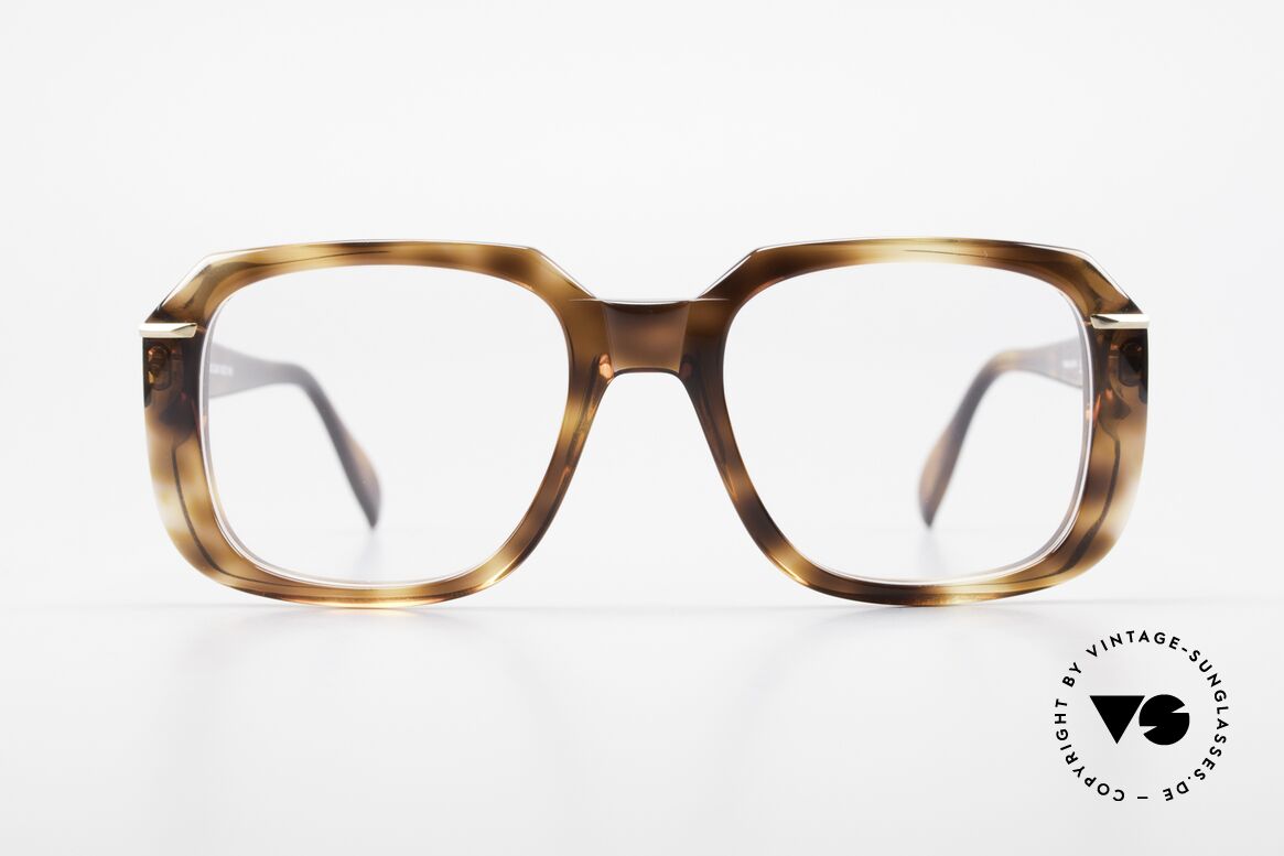 Silhouette M2062 80's Old School Eyeglasses, beamy frame outline and dimensions; monolithic, Made for Men
