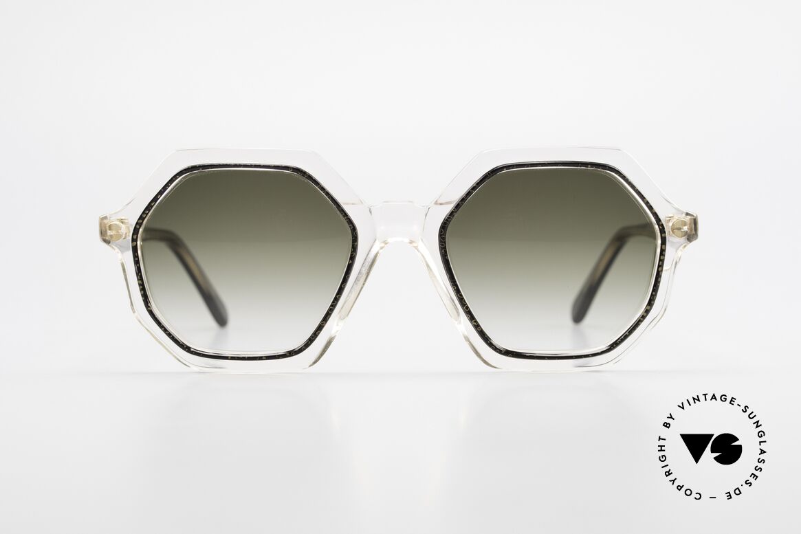 Sonia Rykiel SR46 727 70's Octagonal Sunglasses, fancy, octagonal sunglasses of the 70's by Sonia Rykiel, Made for Women