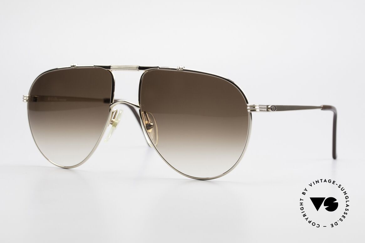 Christian Dior 2248 XL 80's Monsieur Sunglasses, noble shades of the "Monsieur"-series by Christian Dior, Made for Men