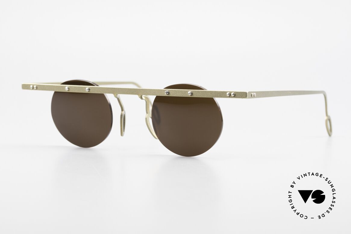 Theo Belgium Tita VII 10 Crazy Titanium Sunglasses 90s, Theo Belgium: the most self-willed brand in the world, Made for Men and Women