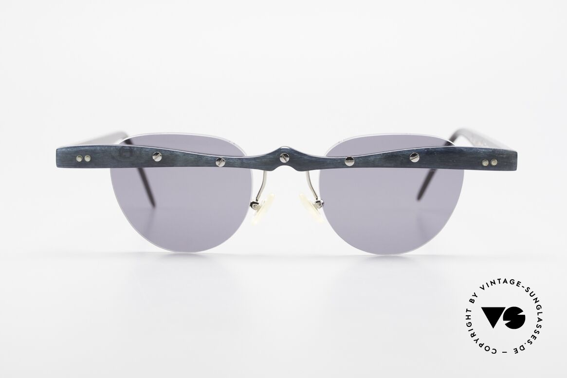 Theo Belgium Upsylon 90's Buffalo Horn Sunglasses, founded in 1989 as 'anti mainstream' eyewear / glasses, Made for Men and Women