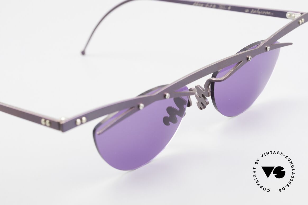 Theo Belgium Tita III 4 XL Crazy Vintage Sunglasses, an old, unworn THEO original and NO RETRO EYEWEAR, Made for Men and Women