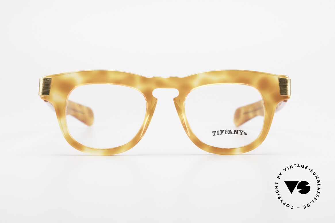 Tiffany T739 Striking Vintage Nerd Frame, enormous punchy vintage glasses by TIFFANY, Made for Men