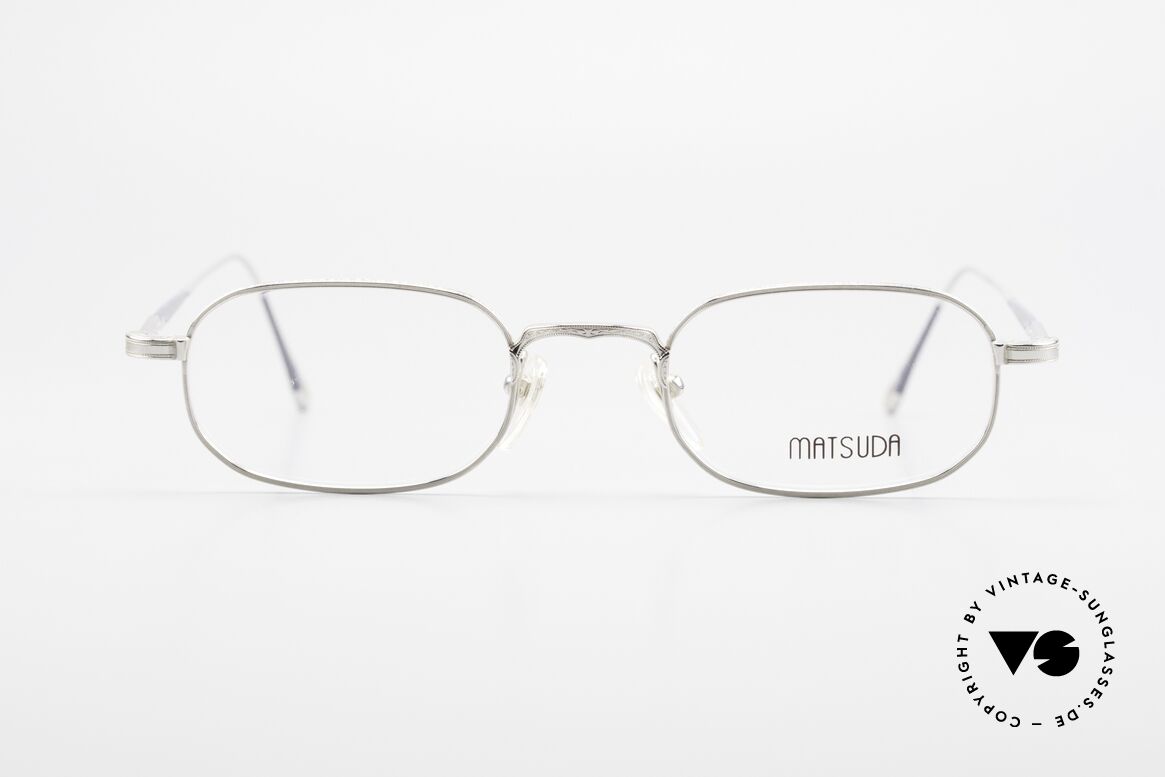 Matsuda 10108 90's Men's Eyeglasses High End, unbelievable craftsmanship, top-notch, made in Japan, Made for Men