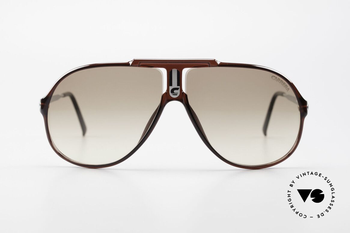 Carrera 5590 3 Sets Interchangeable Lenses, simply ingenious 80's vintage sunglasses by CARRERA, Made for Men