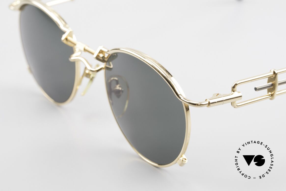 Jean Paul Gaultier 56-0174 90's Steampunk Shades Tupac, unworn rarity, one of a kind (incl. original Gaultier case), Made for Men and Women