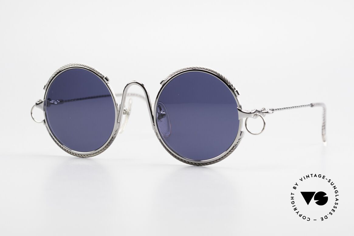 Jean Paul Gaultier 56-0176 Rihanna Piercing Sunglasses, imaginative Jean Paul Gaultier designer sunglasses, Made for Men and Women