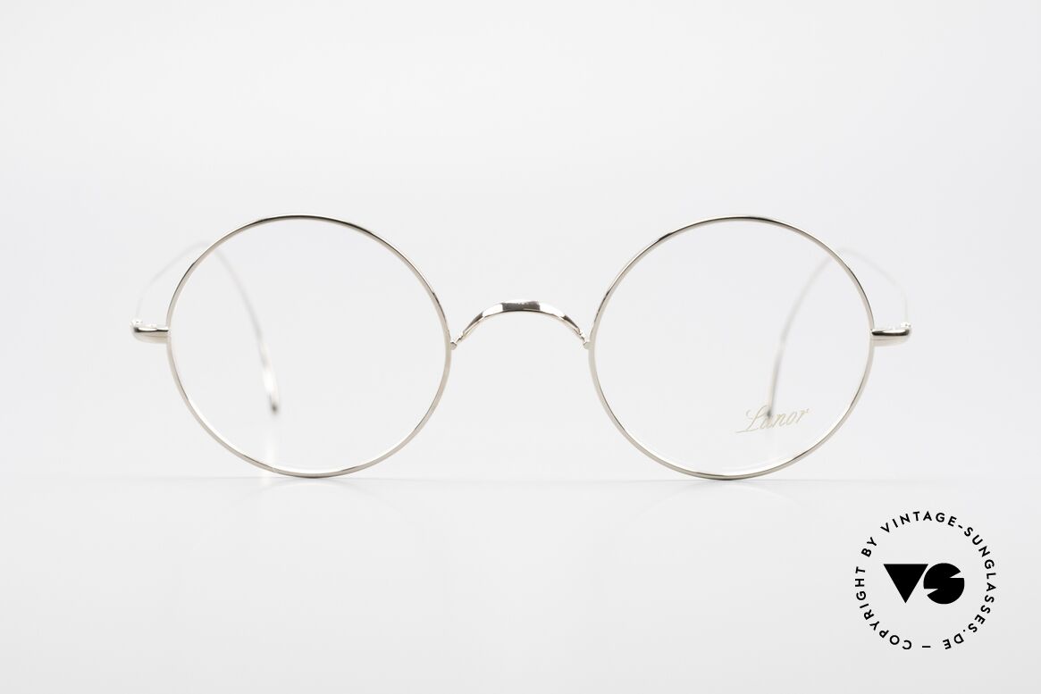 Lunor Advantage 420 GP Round Titan Frame Gold Plated, LUNOR: honest craftsmanship with attention to details, Made for Men and Women