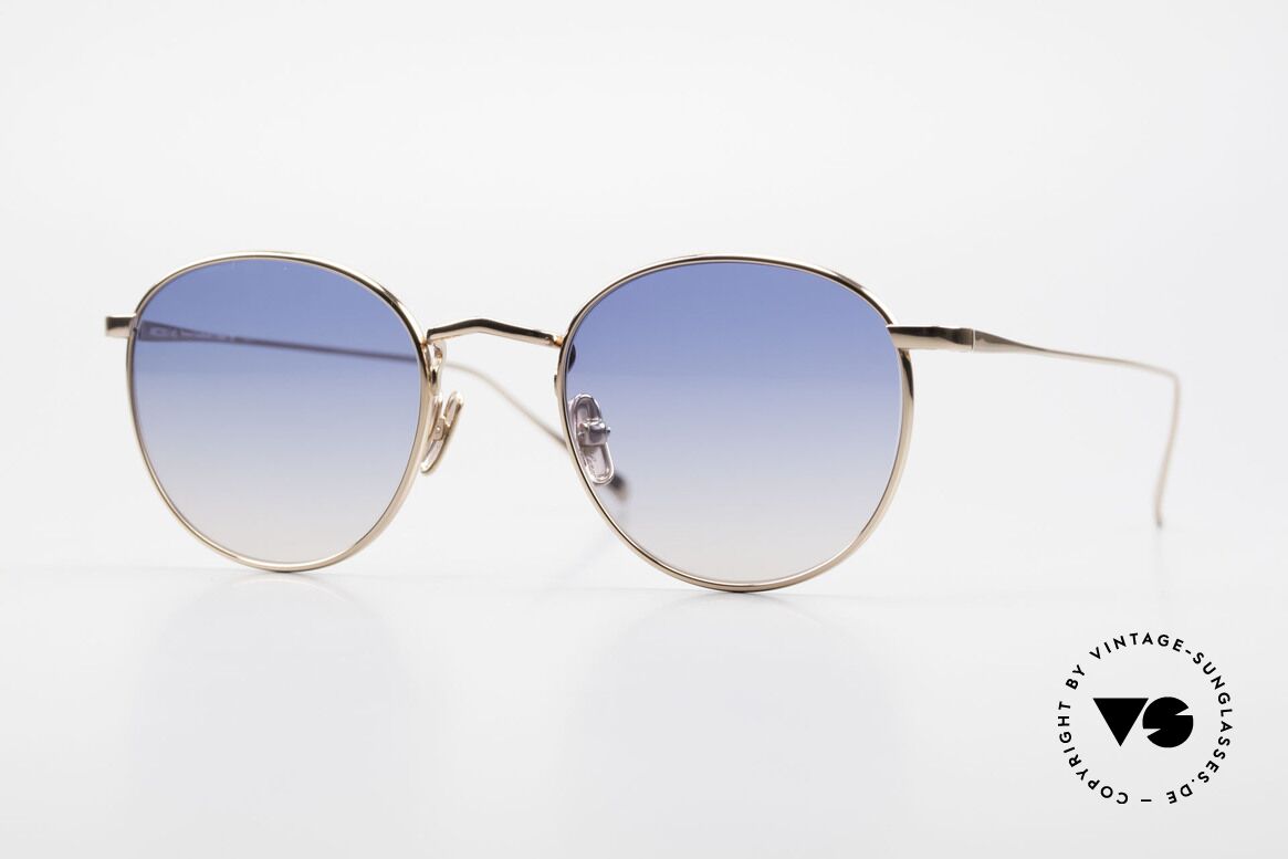 Lunor M9 Mod 01 RG Titan Sunglasses Rose Gold, LUNOR: honest craftsmanship with attention to details, Made for Men and Women