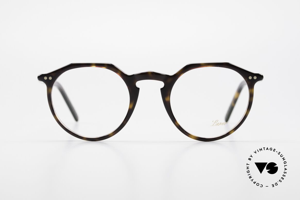 Lunor A5 237 Classic Timeless Panto Frame, LUNOR: shortcut for French "Lunette d'Or" (gold glasses), Made for Men and Women