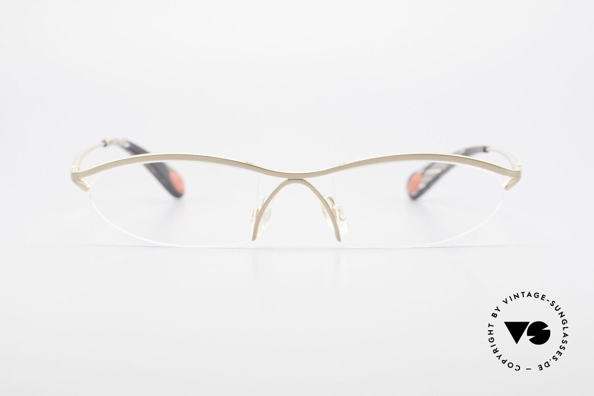 Bugatti 342 Odotype Semi Rimless Nylor Frame, distinctive design of the ODOTYPE SERIES, Made for Men