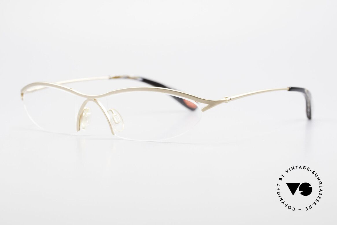 Bugatti 342 Odotype Semi Rimless Nylor Frame, ergonomic metal frame with spring hinges, Made for Men